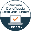 Website certificado LSSI-CE